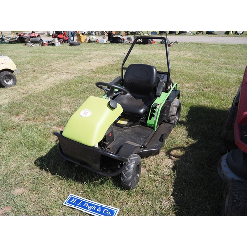 56 - Grillo All Terrain ride on mower. Key in office