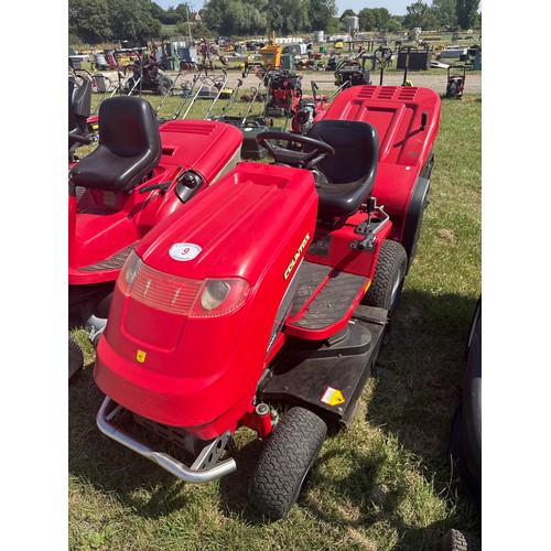 9 - Countax C800H ride on mower with PGC. Starts and runs