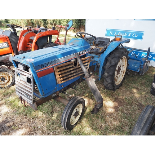 2004 - Iseki TL1900 compact tractor with Iseki SR13.20C tiller