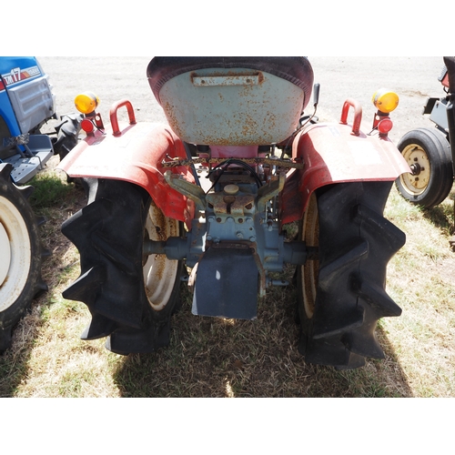 2007 - Yanmar YM1510D 4WD compact tractor. Key in office