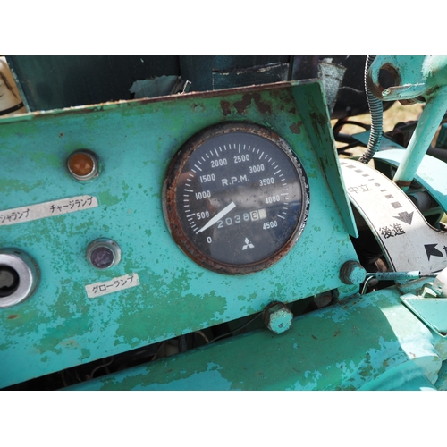 2009 - Baroness HM1700 tracked pedestrian flail. Key in office