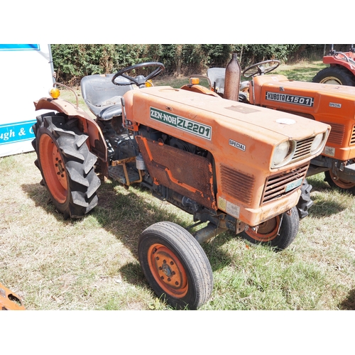 2013 - Zen-Noh ZL2201 compact tractor. Key in office