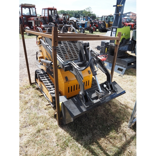 2036 - Captok CK300T mini tracked digger, unused