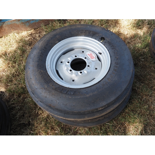 2048 - Wheels and MRL tyres 7.5X16 NOS - 2