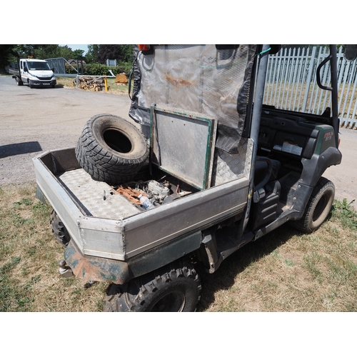 2059 - Kawasaki mule 4010. V5 and key in office