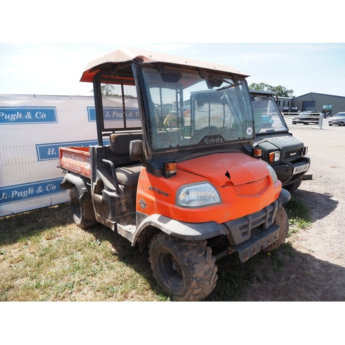 2060 - Kubota RTV 900. Key in office