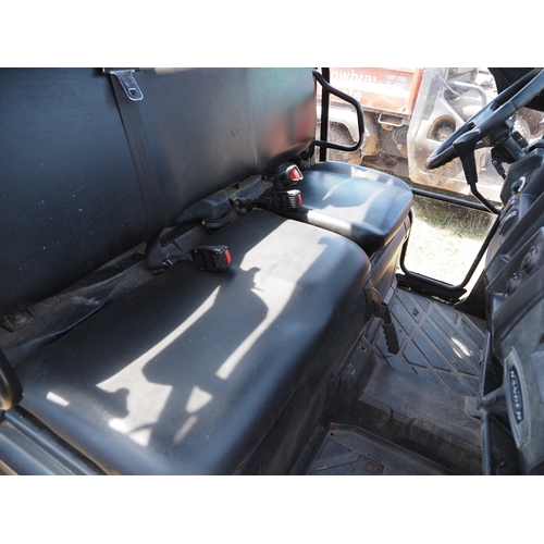 2061 - Polaris Ranger RTV. Reg. NX20 BYB. Vendor states starts and runs, has been in regular use. V5 and ke... 