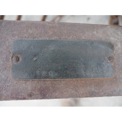1728 - Massey Ferguson folding seed harrows. Type 770. S/n 55406. Badged