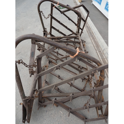 1728 - Massey Ferguson folding seed harrows. Type 770. S/n 55406. Badged