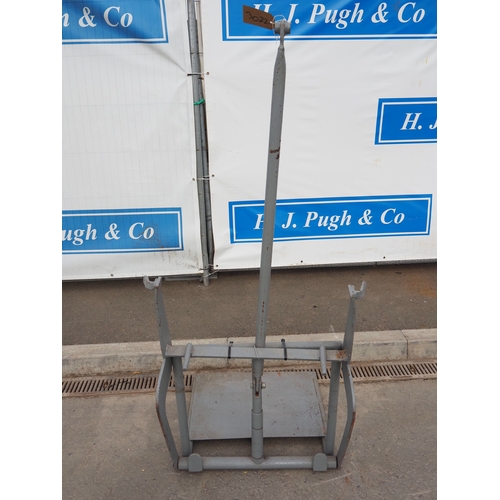 1731 - E.O Culverwell sack lifter. S/n 1192. Badged
