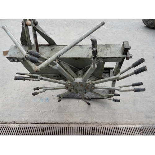 1734 - Ferguson potato spinner. Type PD. S/n 667. Badged