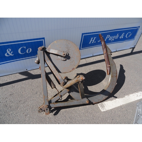 1737 - Ferguson single spring subsoiler. Badged