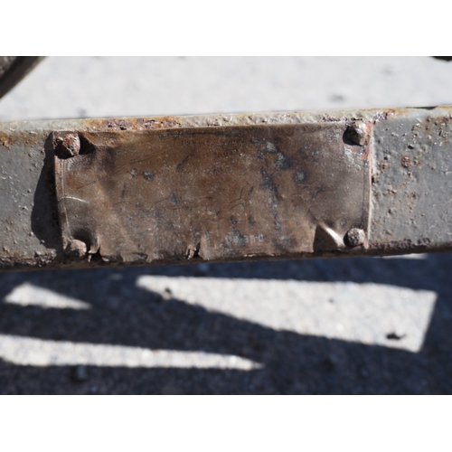 1737 - Ferguson single spring subsoiler. Badged