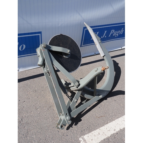 1714 - Ferguson single spring subsoiler. Type. DBE28. S/n 008851. Badged