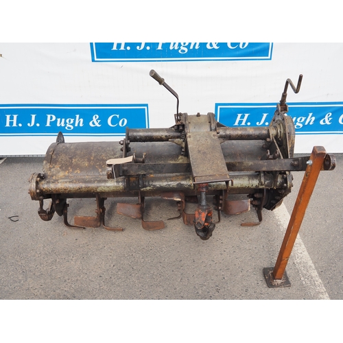 1744 - Howard rotavator attachment. S/n 17689. Badged