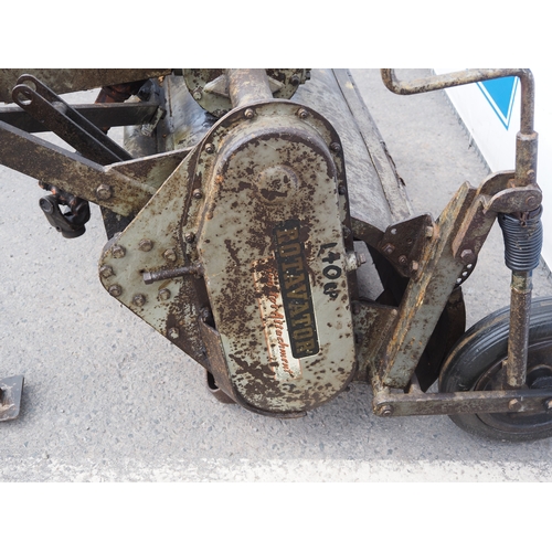 1744 - Howard rotavator attachment. S/n 17689. Badged