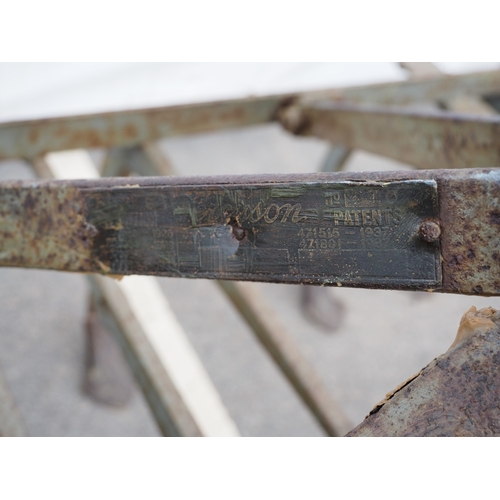 1703 - Ferguson Brown 9 tine cultivator. Type E. S/n 440