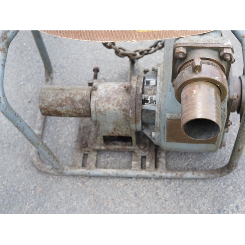 1745 - Ferguson Beresford KG300 pump in frame with chains