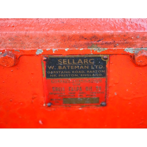 1748 - Ferguson Sellarc compressor with hose, hedgecutter and pruner