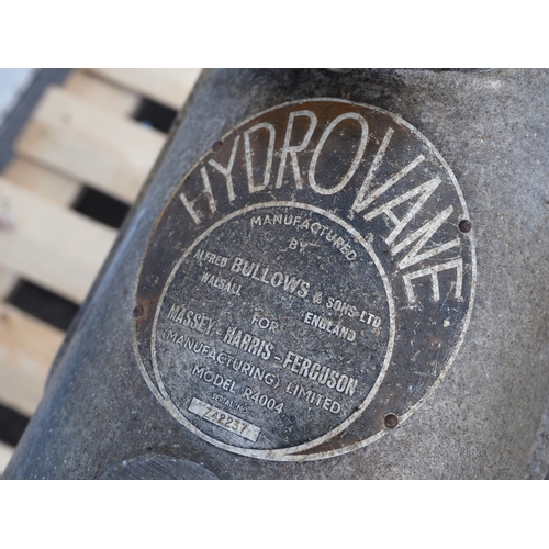1749 - Ferguson Hydrovane compressor. Model R4004. Type 60GFF203. S/n 742237. Badged