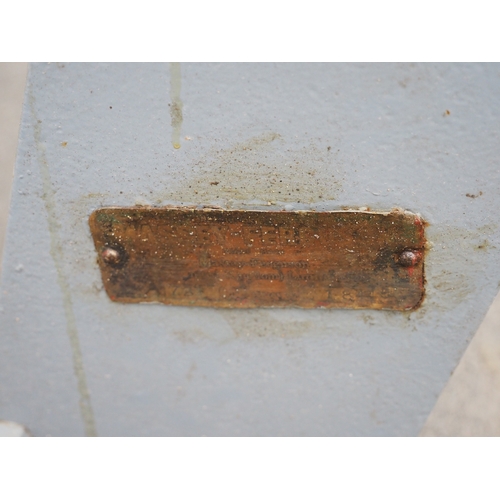 1759 - Massey Ferguson fertiliser spreader with PTO shaft. Type 781. Badged. S/n. 1844