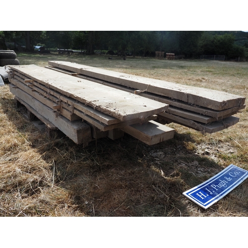 121 - Oak timber boards 1