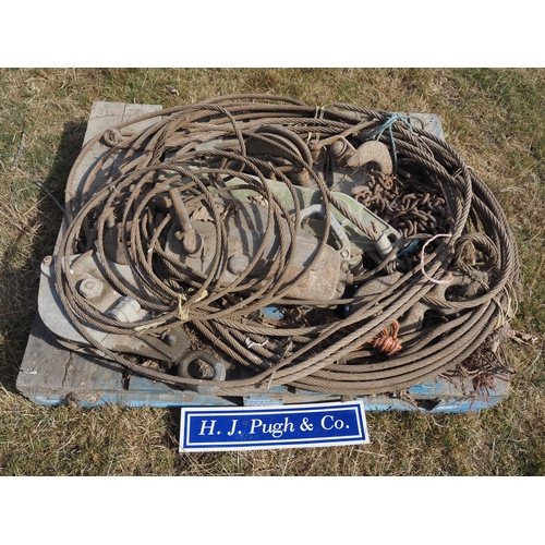 134 - Tirfor winches and wire rope