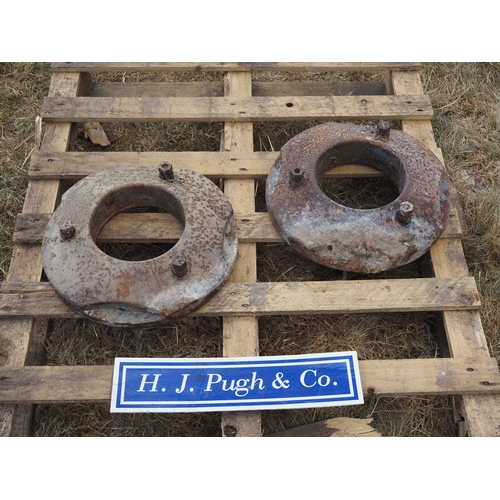 119 - Ferguson front wheel weights