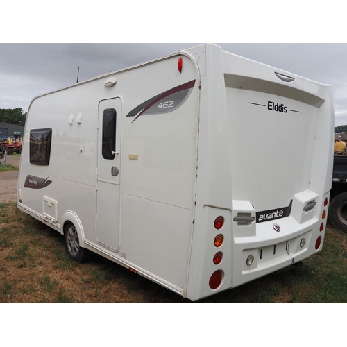 3007 - Elddis Avante 462 caravan. Keys and manuals in office