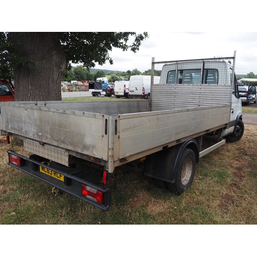 3032 - Iveco Daily flatbed lorry, 2998cc. MOT until 26.11.26. Showing 303,202 km. Reg. ML63 RCF. V5 and key... 
