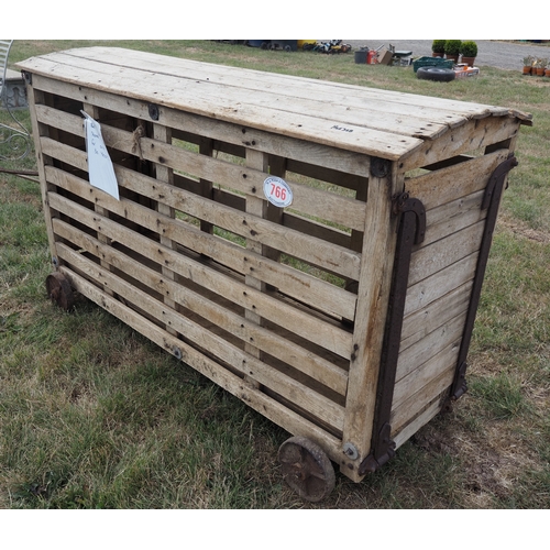766 - Turkey crate, dry stored for 30 years