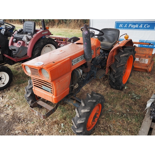 2003 - Kubota L1501DT compact tractor. C/w RS1351 tiller