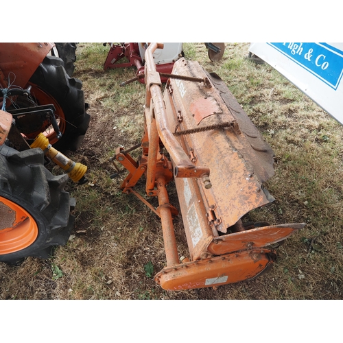 2003 - Kubota L1501DT compact tractor. C/w RS1351 tiller