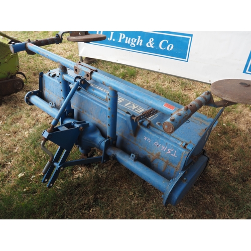 2005 - Iseki TS1610 compact tractor. C/w Iseki SR1310PCD tiller