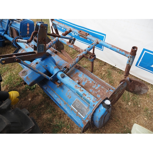 2008 - Iseki TU1700 compact tractor. C/w tiller. Key in office