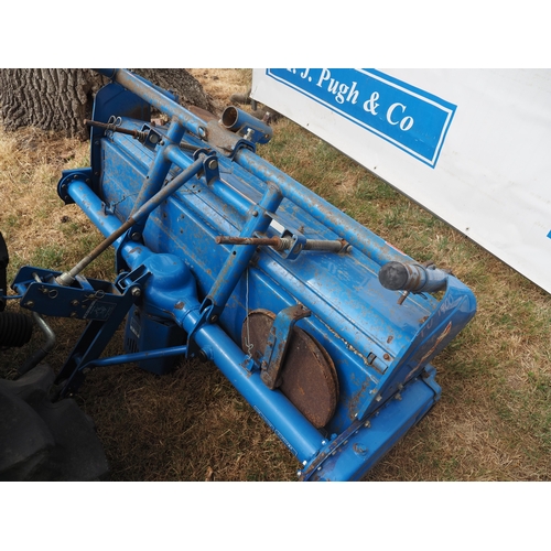 2009 - Iseki TU1700 compact tractor. C/w Iseki SA1360 tiller. Key in office