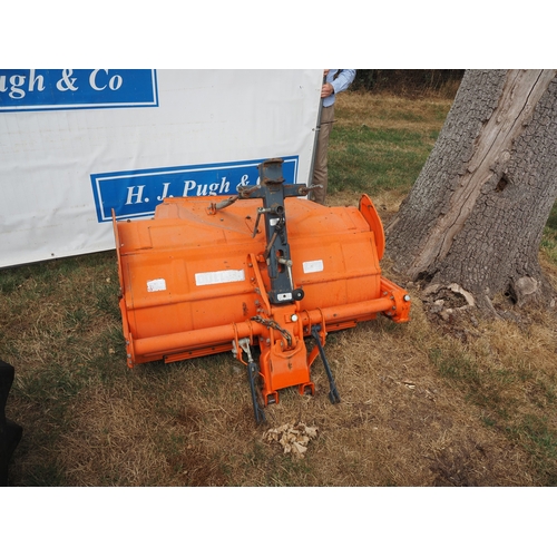 2011 - Kubota ZB1200 compact tractor. C/w RS1100 tiller. Key in office