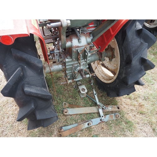 2012 - Yanmar YM 1500 compact tractor. Key in office