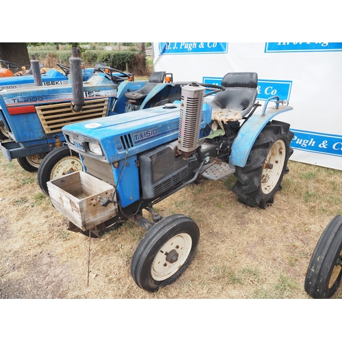 2013 - Iseki TX1510 compact tractor. Key in office