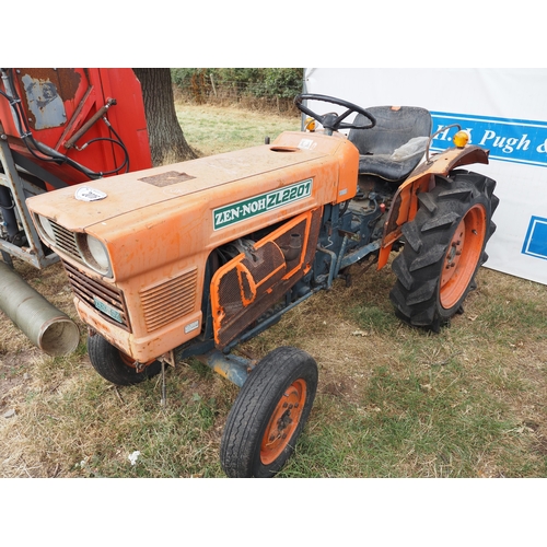 2016 - Zen-Noh ZL2201 compact tractor. Key in office