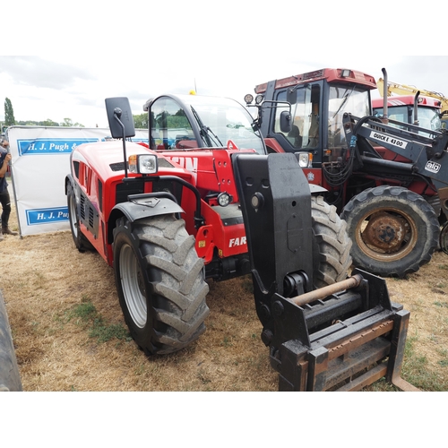 2063 - Faresin 7.30 compact GLS telehandler. Showing 2169 hours Fitted with 40kmh gearbox, hydraulic pick u... 