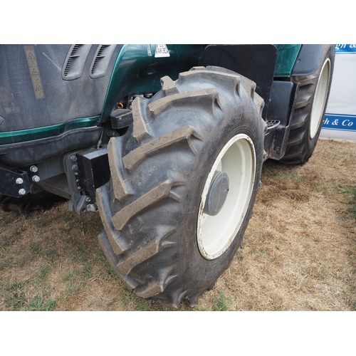 2064 - Valtra Versu T163E tractor. Runs and drives, showing 9074 hours. 50K transmission. C/w set of 14 40k... 