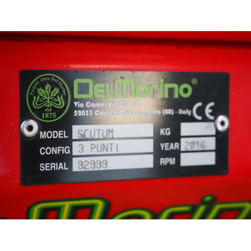 1 - Del Morino Scutum shredder 2016. Little used