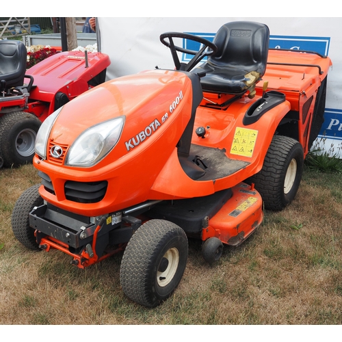 13 - Kubota GR1600 ride on mower. Key in office