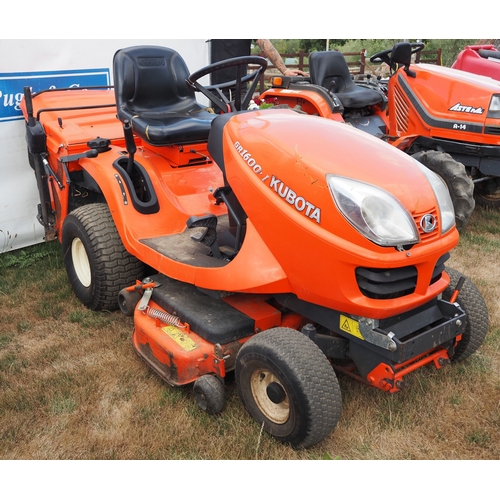 13 - Kubota GR1600 ride on mower. Key in office