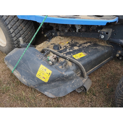 14 - Iseki TXGS24 compact tractor, with deck and roll bar. Showing 310 hours. Key in office