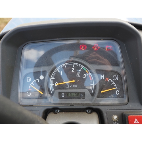 14 - Iseki TXGS24 compact tractor, with deck and roll bar. Showing 310 hours. Key in office