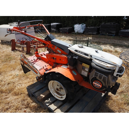 27 - Kubota TD620 diesel roto-tiller