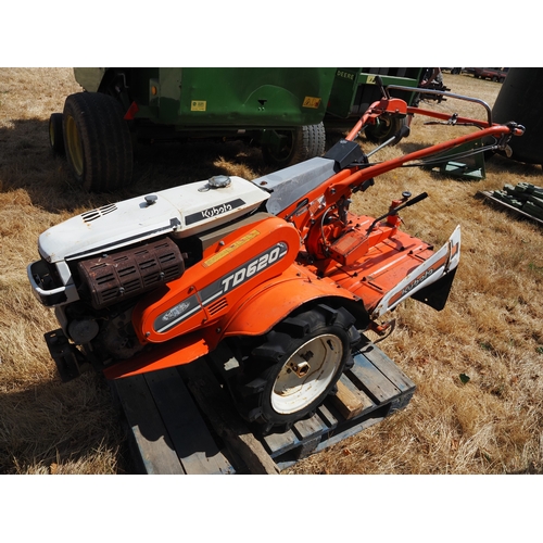 27 - Kubota TD620 diesel roto-tiller