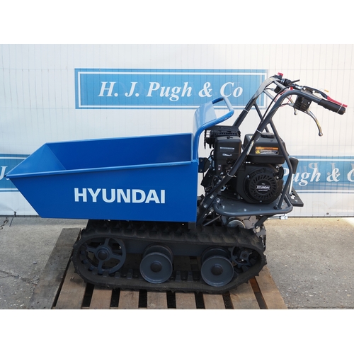 2 - Hyundai tracked pedestrian dumper